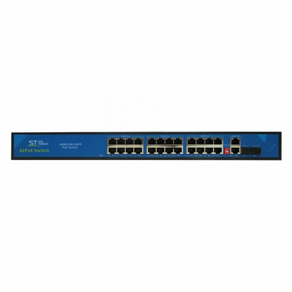 ST-S242POE (версия 3). Коммутатор с PoE. Space Technology