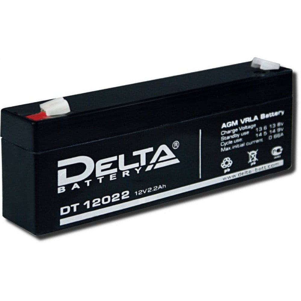 Delta DT 12022. Аккумулятор герметичный свинцово-кислотный. Delta