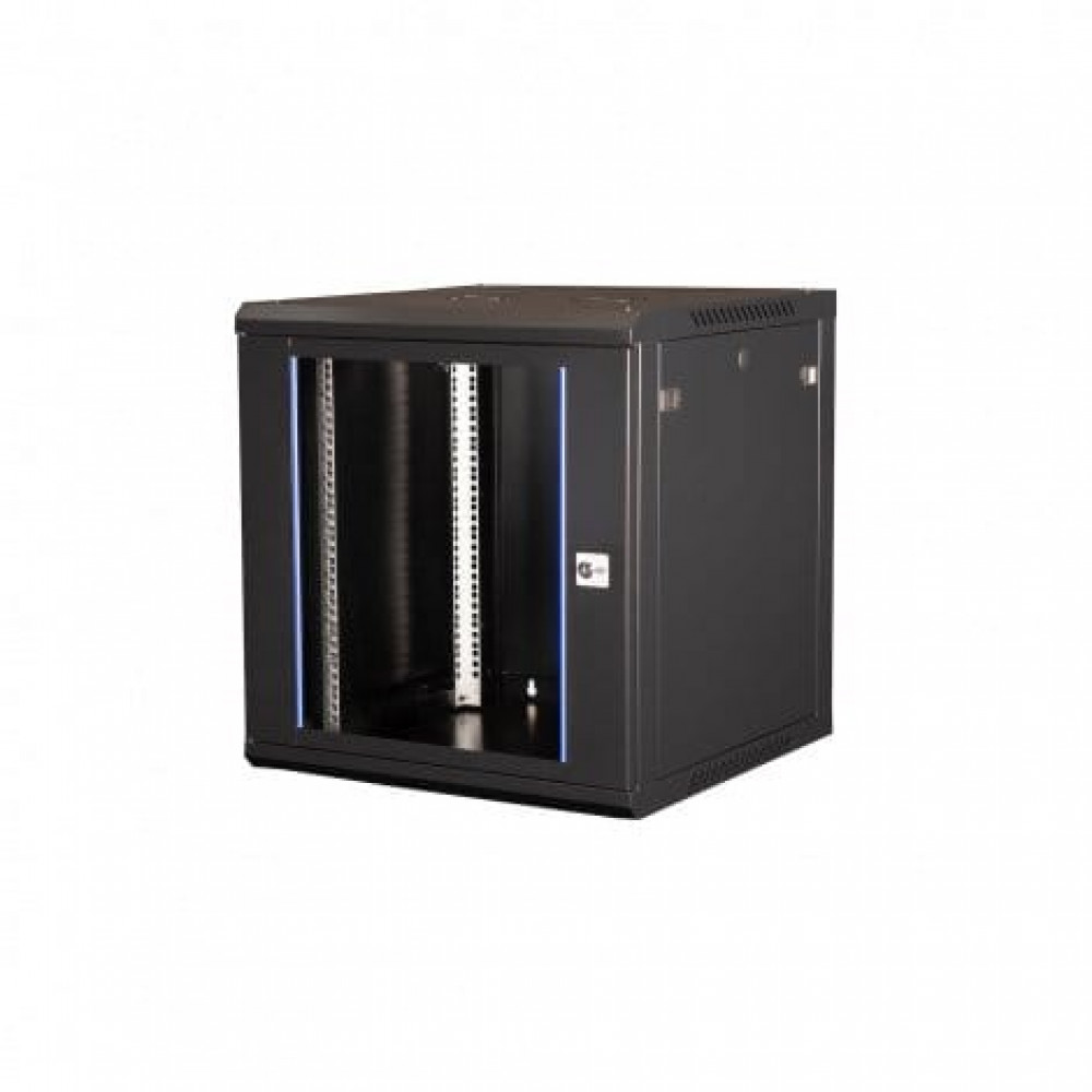 DR-633101. Шкаф телекоммуникационный 19 настенный, дверь стекло, 12U. Datarex