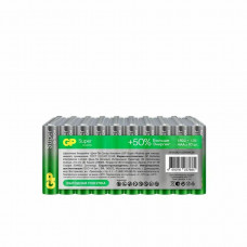 GP Super Alkaline 24A AAA (GP 24AA21-2CRSWC80), упак. 80 шт.. Алкалиновые батарейки. GP Batteries