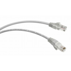 PC-UTP-RJ45-Cat.6-15m-LSZH (9595c), серый. Патч-корд медный. CABEUS