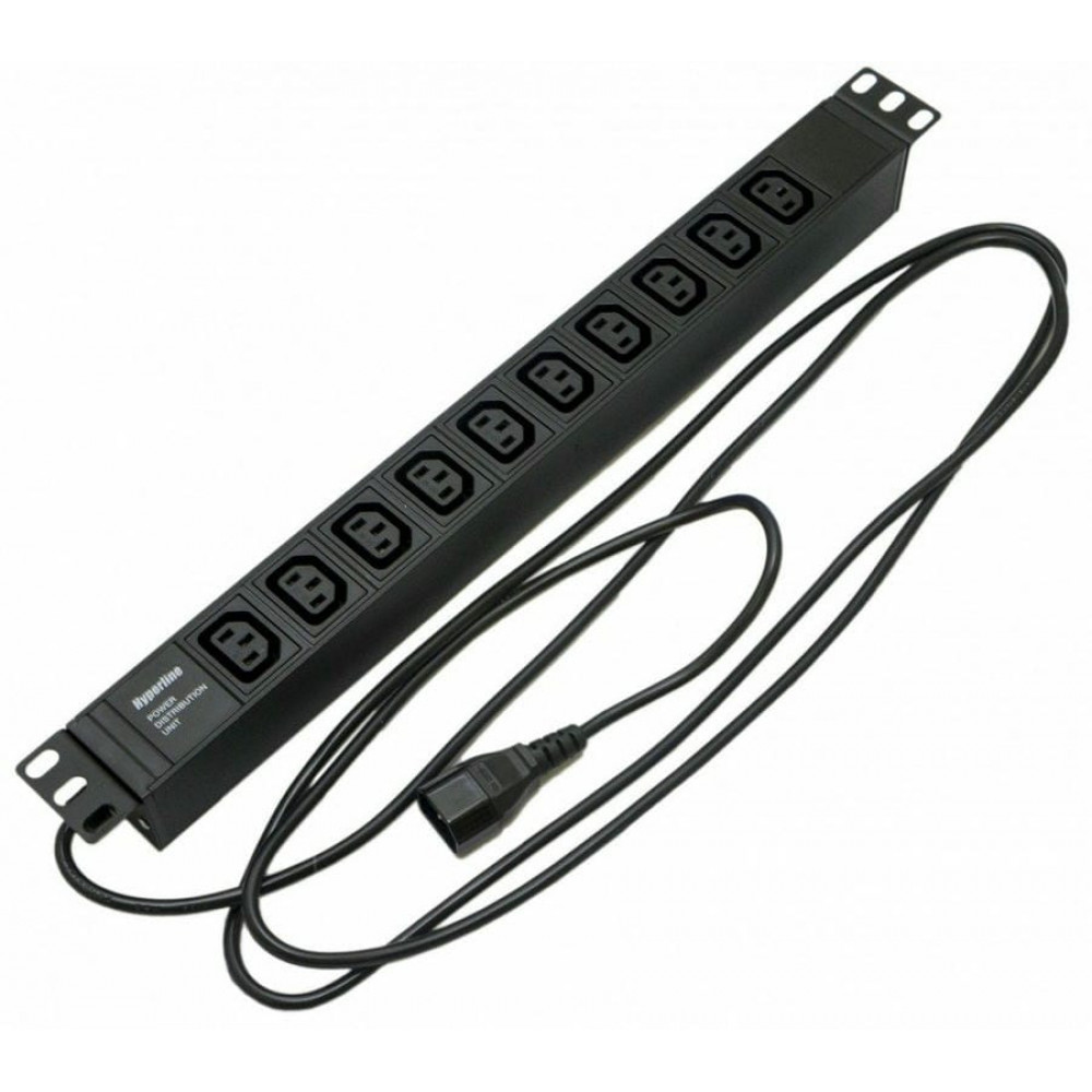 SHE19-10IEC-2.5IEC. Блок розеток 19. Hyperline