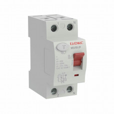 YON MAX MDL100 ВДТ 2P 100mA 80A AC (MDL100-2P3-80-AC). Выключатель дифференциального тока (УЗО). ДКС