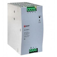 DR-E-240W-24. Блок питания на дин рейку 240Вт. EKF