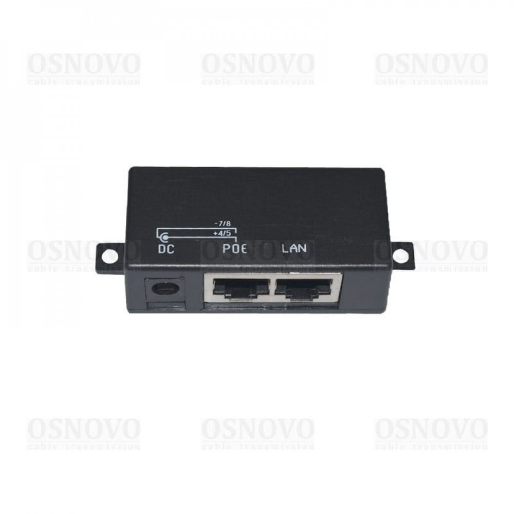 Midspan-1/P1. Инжектор PoE/Сплиттер PoE. OSNOVO