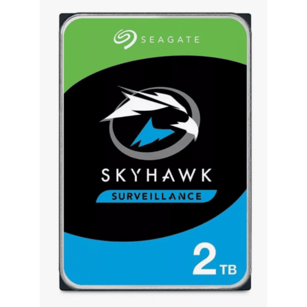 HDD 2000 GB (2 TB) SATA-III SkyHawk (ST2000VX016). Жесткий диск (HDD) для видеонаблюдения. Seagate