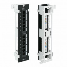 PL-12-Cat.5e-WL-Dual IDC (7004c). Патч-панель. CABEUS