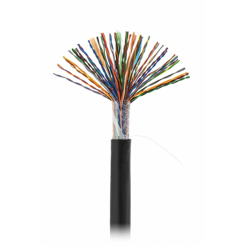 U/UTP 50pair, Cat5, Out, PE (EC-UU050-5-PE-BK-3). Кабель «витая пара» (LAN) для структурированных систем связи. NETLAN