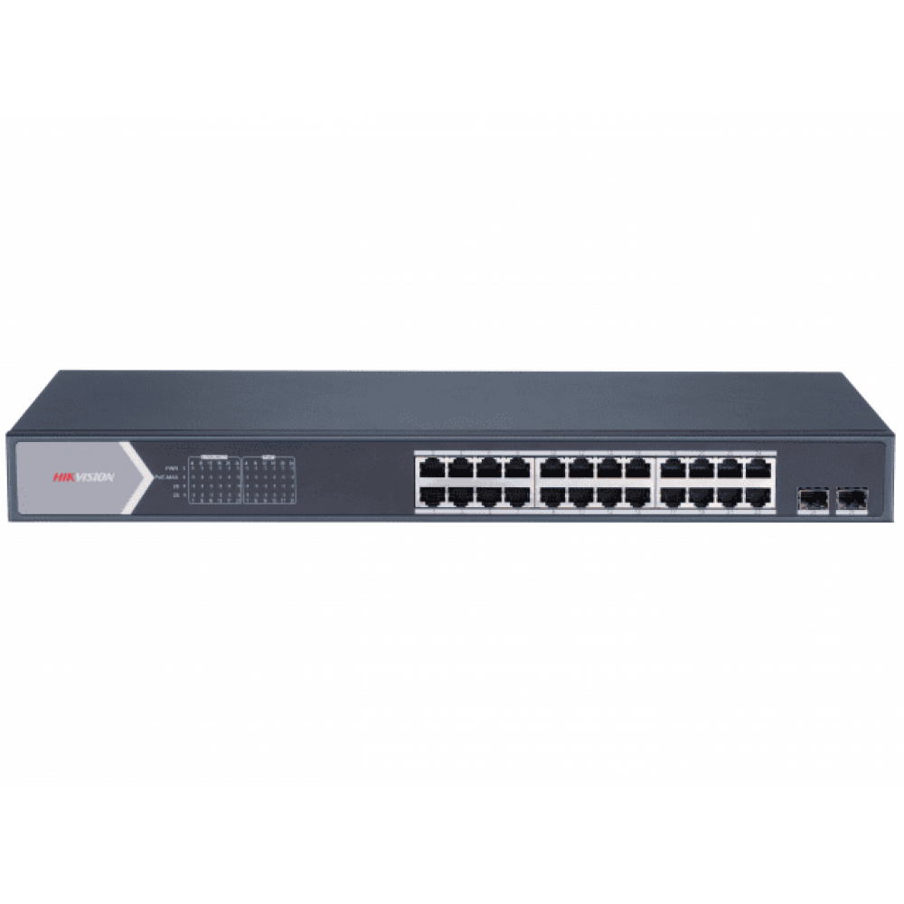 DS-3E1526P-SI. Коммутатор с питанием POE. Hikvision