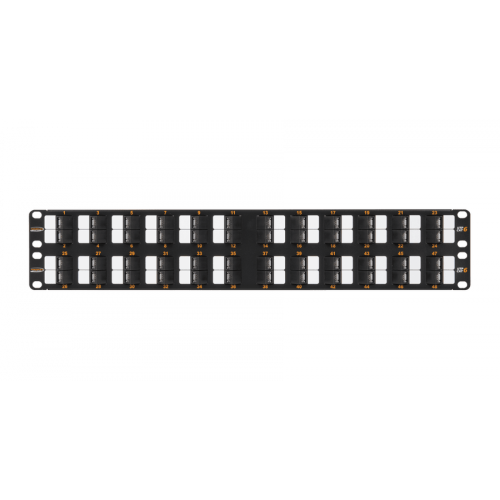 NMC-RP48UE2-AN-2U-BK. Патч-панель 19. NIKOMAX