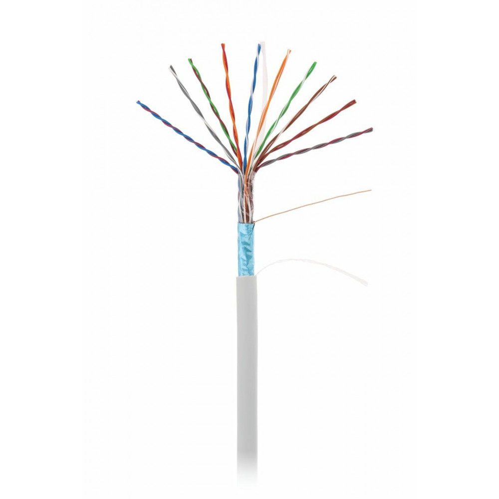 F/UTP 10pair, Cat5, In, PVC (EC-UF010-5-PVC-GY-3). Кабель «витая пара» (LAN) для структурированных систем связи. NETLAN