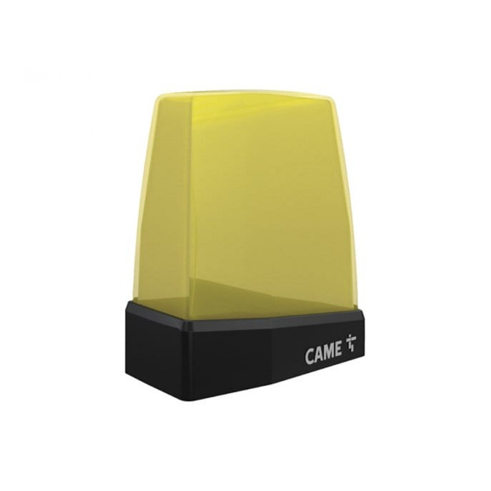 CAME KRX1FXSY (806LA-0030). Лампа сигнальная с желтым плафоном. CAME