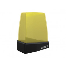 CAME KRX1FXSY (806LA-0030). Лампа сигнальная с желтым плафоном. CAME