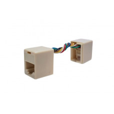 Проходной соединитель 8P8C (RJ-45) UTP (10-0337-1). Проходной адаптер. SUPRLAN