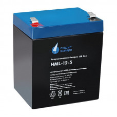 HML-12-5. Аккумулятор герметичный свинцово-кислотный. Связь инжиниринг HML-12-5. Аккумулятор герметичный свинцово-кислотный. Связь инжиниринг