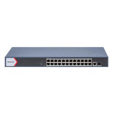 DS-3E1526P-EI. Коммутатор с питанием POE. Hikvision