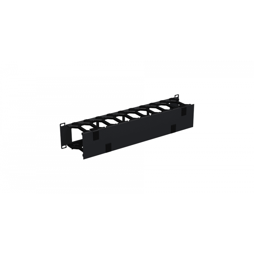 NMC-OP100CF-2U-BK. Кабельный организатор 19. NIKOMAX