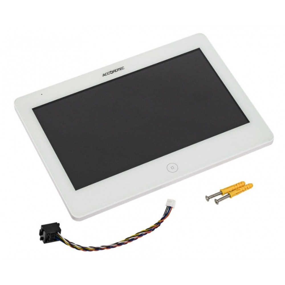 AT-VD770W WH. Монитор IP-домофона. AccordTec