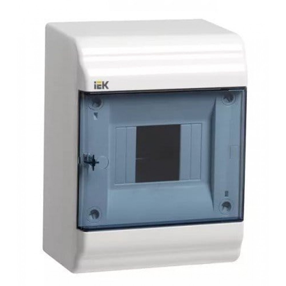Корпус пластиковый навесной PRIME ЩРН-П-4 IP41 белый (MKP82-N-04-41-20). Корпус пластиковый. IEK