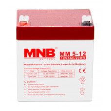 MNB MM 5-12. Аккумулятор герметичный свинцово-кислотный. MNB Battery MNB MM 5-12. Аккумулятор герметичный свинцово-кислотный. MNB Battery