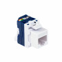 Модуль Keystone кат.5e, UTP, 1xRJ45, T568A/B, без инструм., белый (DR-510020). Модуль Keystone. Datarex