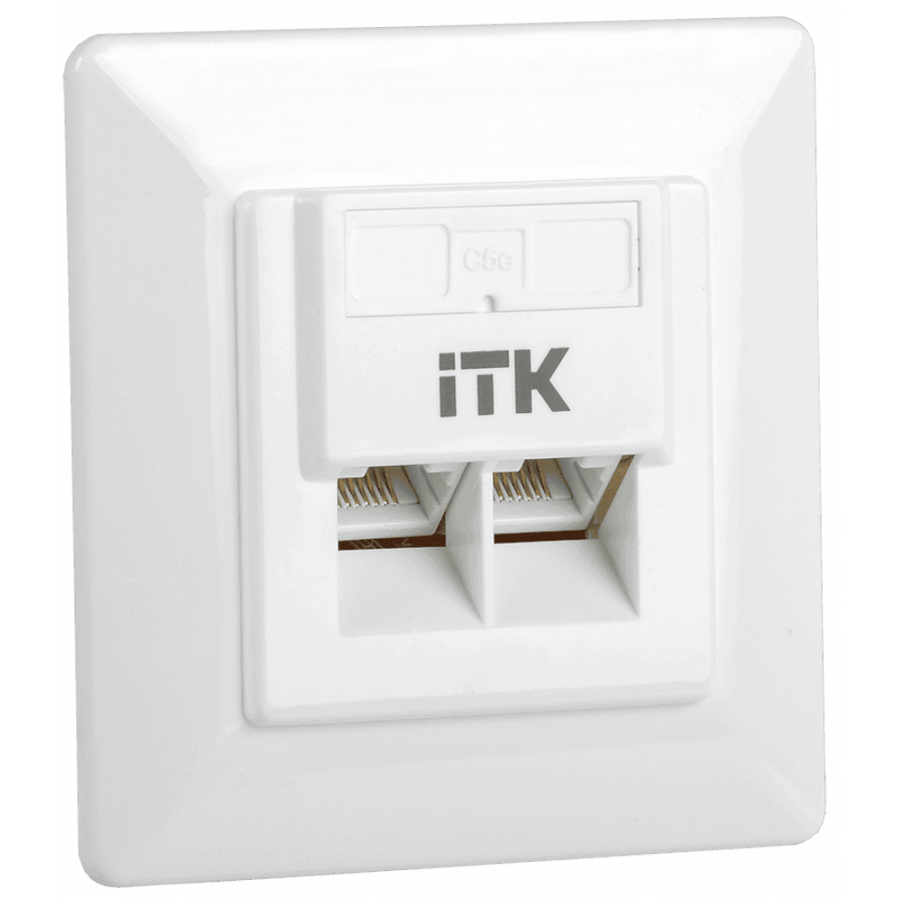 CS2-1C5EU-2-1. Внутренняя розетка RJ45. ITK