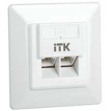 CS2-1C5EU-2-1. Внутренняя розетка RJ45. ITK