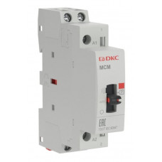 YON max MCМ 2P 25A 240В 2НО (MCM-25-20-A240). Контактор модульный. ДКС