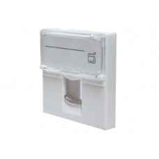 Лицевая панель 1 порт (45х45, Keystone) (10-0301-1). Лицевая панель. SUPRLAN