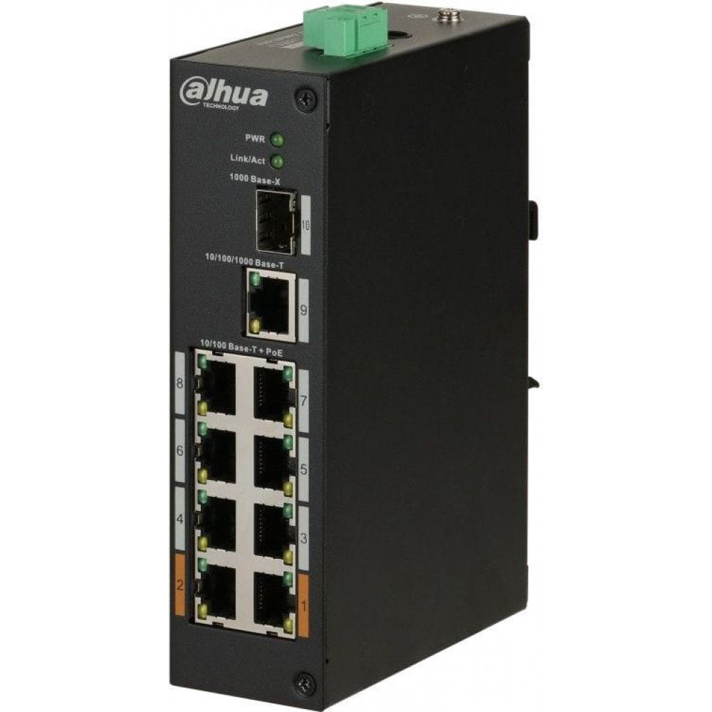 DH-PFS3110-8ET-96. Сетевой PoE коммутатор. Dahua
