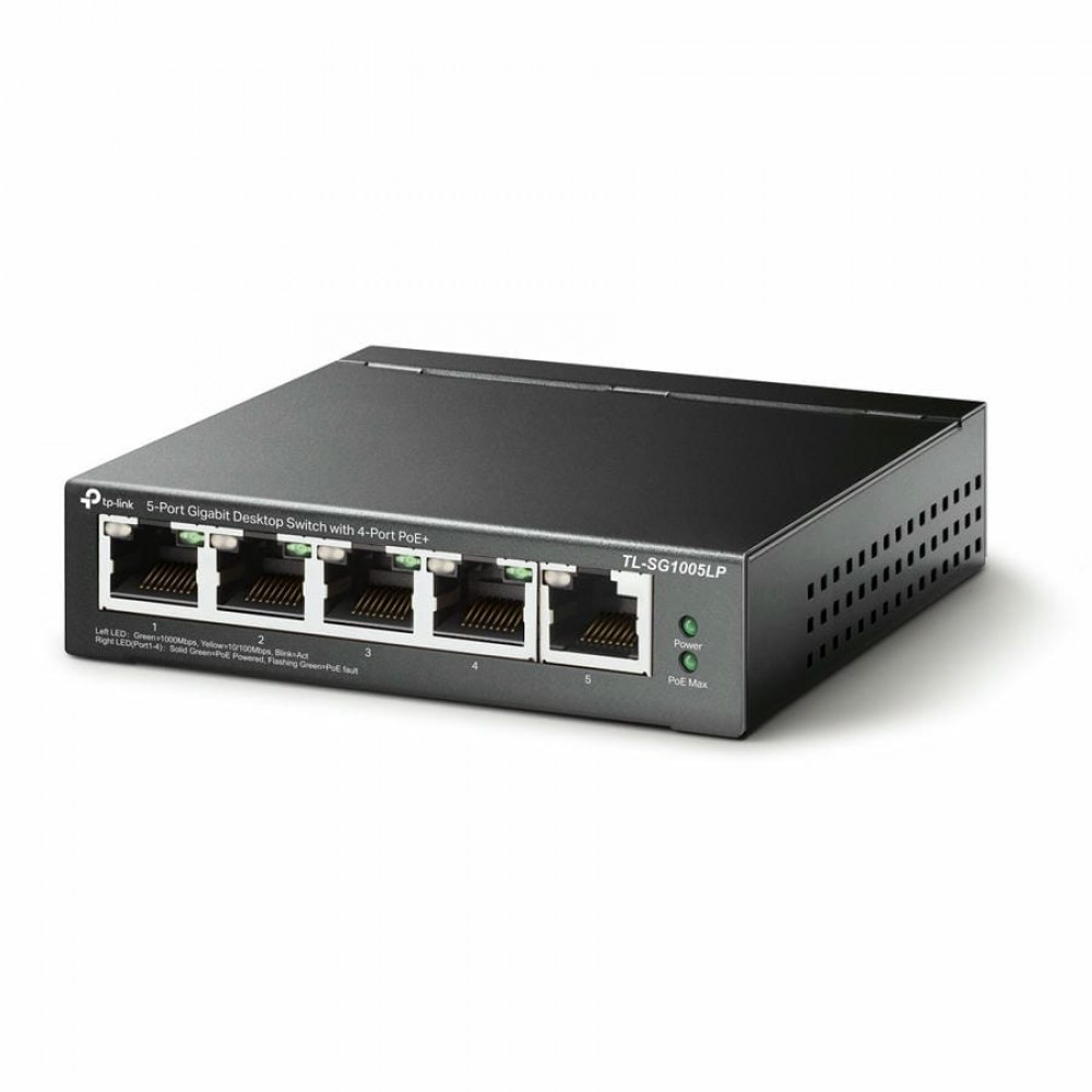 TL-SG1005LP. Коммутатор с PoE. TP-Link