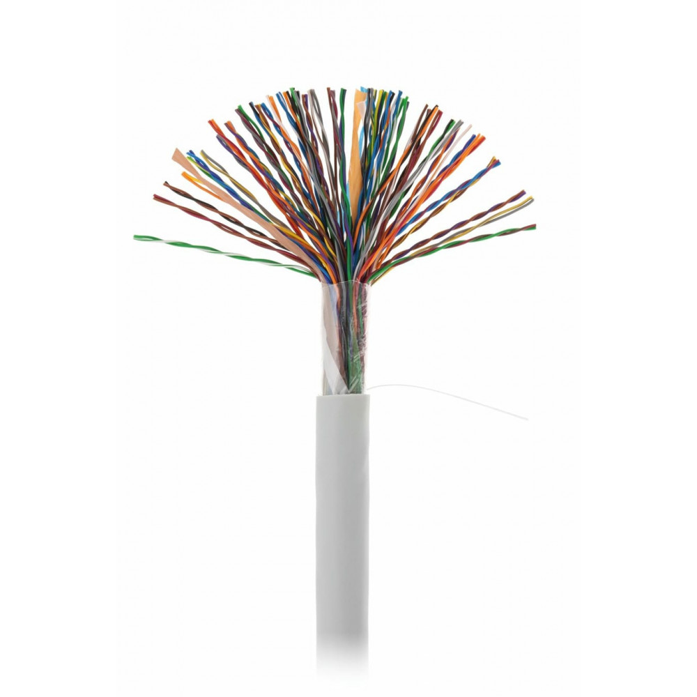 U/UTP 50pair, Cat5, In, PVC (EC-UU050-5-PVC-GY-3). Кабель «витая пара» (LAN) для структурированных систем связи. NETLAN