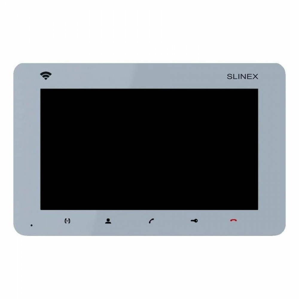 SM-07N Cloud (Silver) NEW. Монитор домофона цветной с функцией «свободные руки». SLINEX