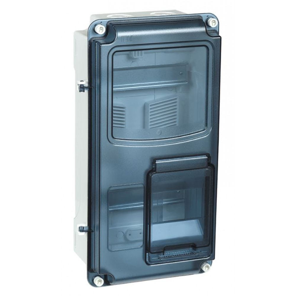 Корпус пластиковый навесной KREPTA ЩУРн-П 1/8 IP66 PC (MSP1-N-08-66-L). Корпус пластиковый. IEK