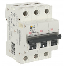 M10N 3P B 20А ARMAT (AR-M10N-3-B020). Автоматический выключатель. IEK