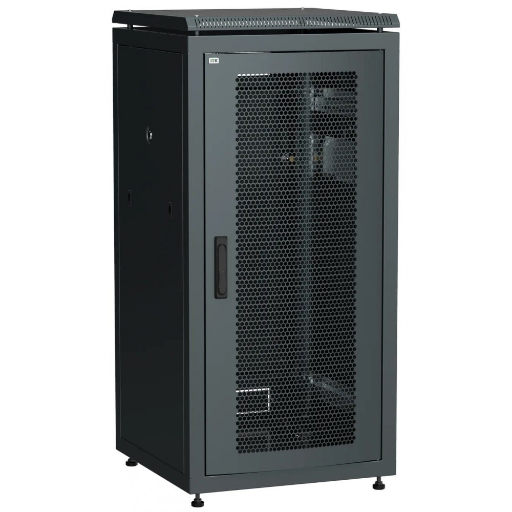 LN05-24U68-P. Шкаф телекоммуникационный 19 напольный 24U. ITK