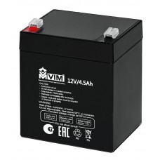 VM-BAT-12-4,5. Аккумулятор герметичный свинцово-кислотный. VIM