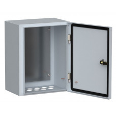 Корпус металлический ЩМП-1-0 395х310х220 У2 IP54 с монтажной платой (YKM40-01-54). Корпус металлический с монтажной платой. IEK