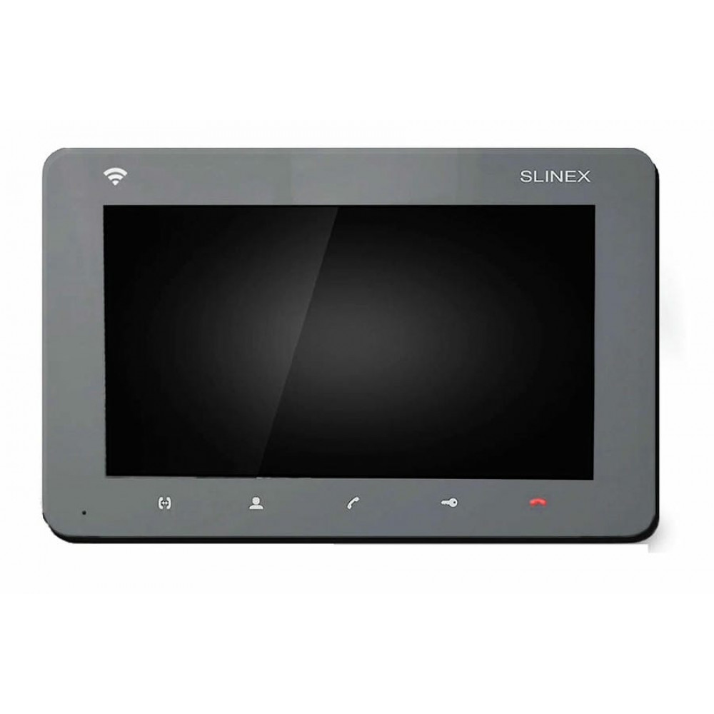 SM-07N Cloud (Graphite) NEW. Монитор домофона цветной с функцией «свободные руки». SLINEX