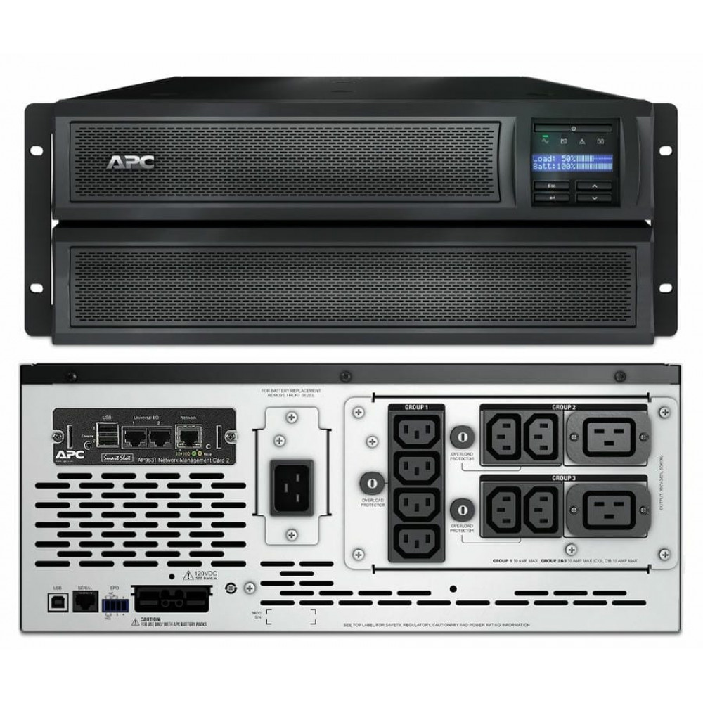 SMX3000HVNC APC Smart-UPS X 3000 ВА. Источник бесперебойного питания. APC