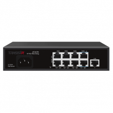TR-NS1109-120-8PoE. Коммутатор с PoE. Trassir