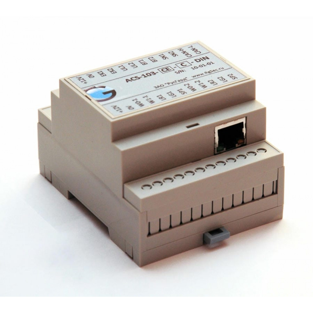 ACS-103-CE-DIN(M). Контроллер СКУД сетевой. RusGuard