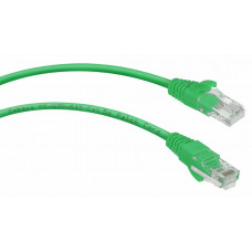 PC-UTP-RJ45-Cat.5e-3m-GN (7456c), зелёный. Патч-корд медный. CABEUS