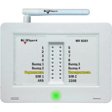 NV 8321. GSM сигнализация радиоканальная. NAVIgard