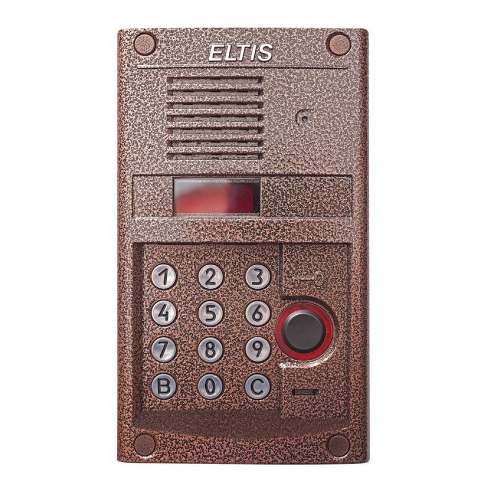 DP303-RDC24 (медь). Блок вызова домофона. ELTIS