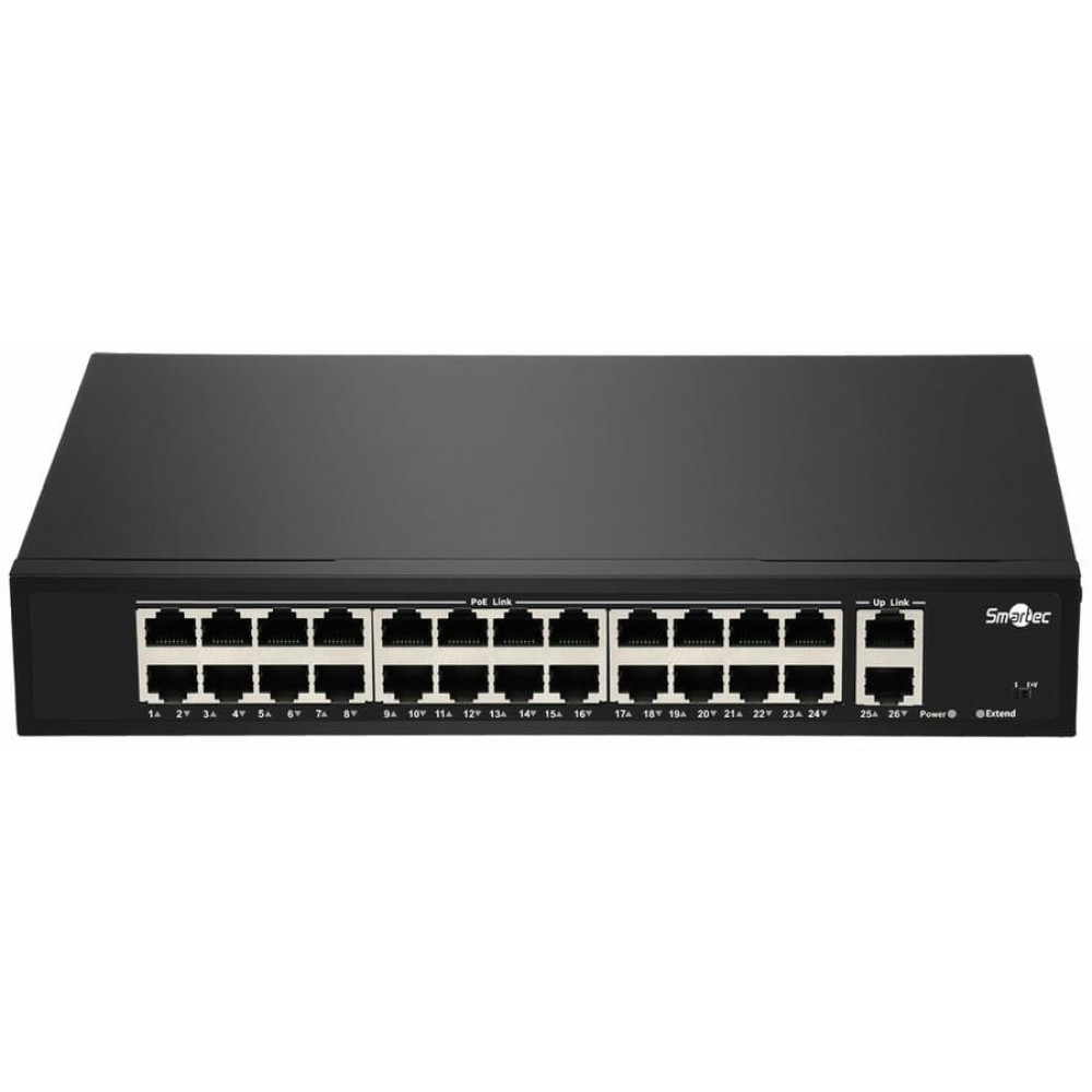 ST-NS324MB-GD. Коммутатор с питанием по PoE. Smartec