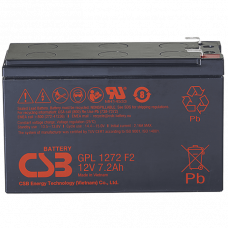 CSB GPL 1272 F2 FR. Аккумулятор герметичный свинцово-кислотный. CSB