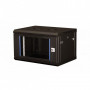 DR-631001. Шкаф телекоммуникационный 19 настенный, дверь стекло, 6U. Datarex