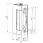 ST-SL351NO. Защелка электромеханическая. Smartec