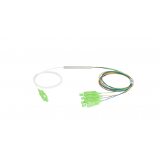 NMF-SPP1X4A1-SCA-M. Сплиттер планарный 1х4, 9/125мкм, SC/APC, 0.9 мм. NIKOMAX ESSENTIAL